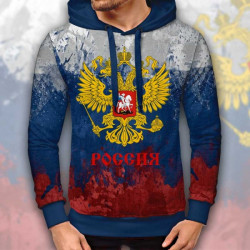 3D мъжки спортен суитшърт Русия