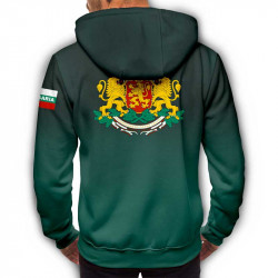 3D мъжки спортен суитшърт Шипка трикольор