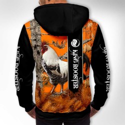 3D мъжки спортен суитшърт Rooster 11871