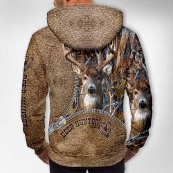 3D мъжки спортен суитшърт DEER # 11970