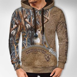 3D мъжки спортен суитшърт DEER # 11970