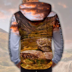 3D мъжки спортен суитшърт с принт Deep Hunter 8986