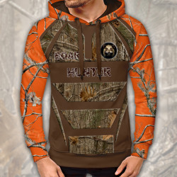 3D мъжки спортен суитшърт с ловни мотиви Boar Hunter