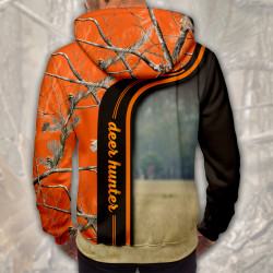 3D мъжки спортен суитшърт с ловни мотиви Deep Hunter