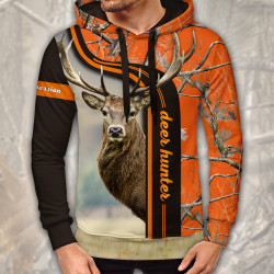 3D мъжки спортен суитшърт с ловни мотиви Deep Hunter