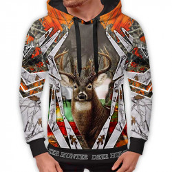 3D мъжки спортен суитшърт DEER # 7014
