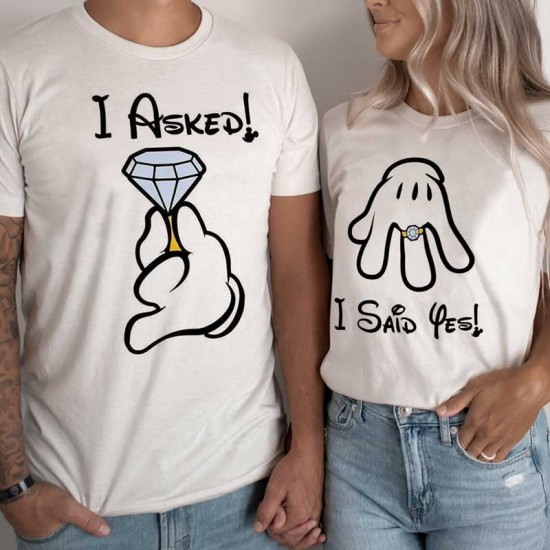 Комплект тениски за влюбени двойки Предложение