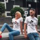 Комплект тениски за влюбени двойки MRS-MR
