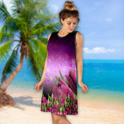 Лятна дамска рокля Деси №8339