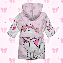 Детски халат за баня с джобове и качулка с анимация 13046 Детски халат за баня с джобове и качулка с анимация 13046