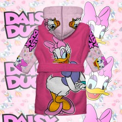 Детски халат за баня с джобове и качулка с анимация 13047 Детски халат за баня с джобове и качулка с анимация 13047