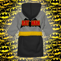 Детски халат за баня с джобове и качулка с анимация 13049 Детски халат за баня с джобове и качулка с анимация 13049