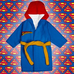 Детски халат за баня с джобове и качулка с анимация 13050 Детски халат за баня с джобове и качулка с анимация 13050