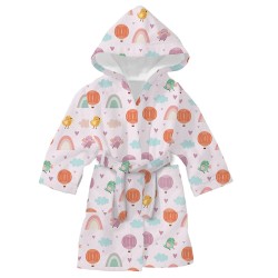 Детски халат за баня с дигитален печат In the sky Детски халат за баня с дигитален печат In the sky