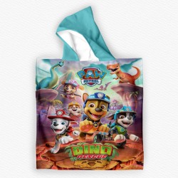 Детско плажно пончо с качулка от мека и абсорбираща хавлия 13378 Детско плажно пончо с качулка от мека и абсорбираща хавлия 13378