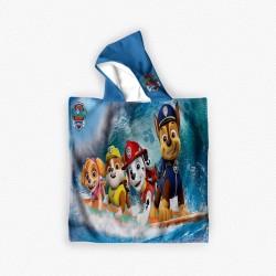 Детско плажно пончо с качулка от мека и абсорбираща хавлия 13365 Детско плажно пончо с качулка от мека и абсорбираща хавлия 13365