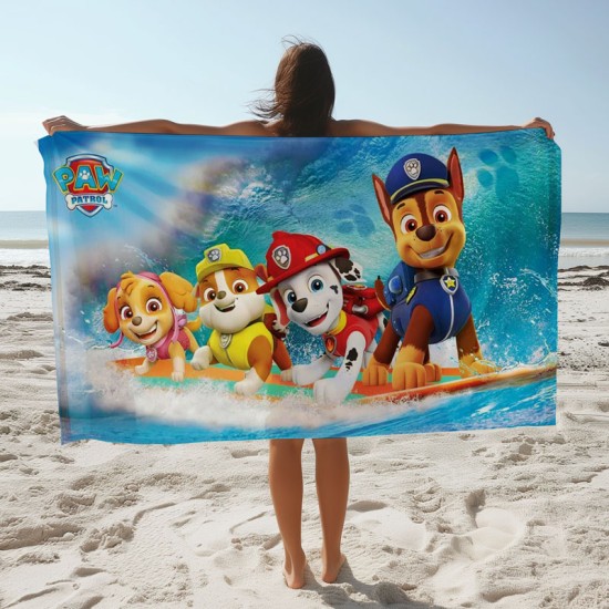 3D детска хавлиена кърпа Paw Patrol 13473