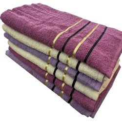 Комплект от 6 бр. хавлиени кърпи в размер 70/140 см - 100% памук 13882