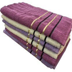 Комплект от 6 бр. хавлиени кърпи в размер 50/80 см - 100% памук 13880