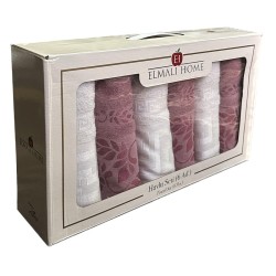 Комплект от 6 бр. хавлиени кърпи в размер 50/80 см 13891