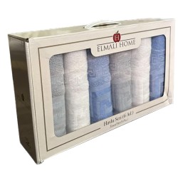 Комплект от 6 бр. хавлиени кърпи в размер 50/80 см 13892