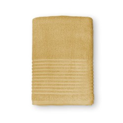 Хавлиена кърпа от 100% памук Самара в жълт цвят