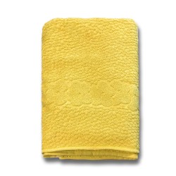 Хавлиена кърпа от 100% памук Венера в жълт цвят