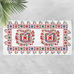 Хавлиена кърпа с народни мотиви 11492