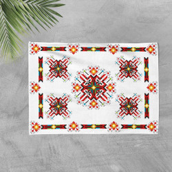 Хавлиена кърпа с народни мотиви 11495