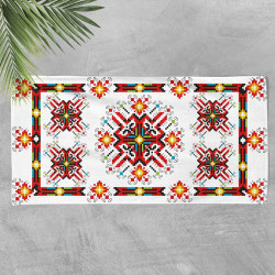 Хавлиена кърпа с народни мотиви 11495