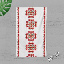 Хавлиена кърпа с народни мотиви 13301