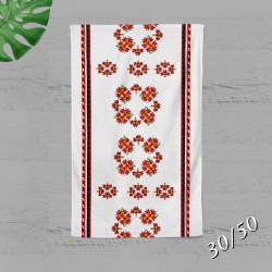 Хавлиена кърпа с народни мотиви 13304