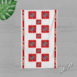 Хавлиена кърпа с народни мотиви 13305