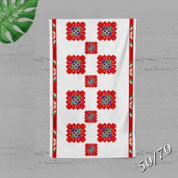 Хавлиена кърпа с народни мотиви 13305