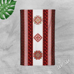 Хавлиена кърпа с народни мотиви 7578