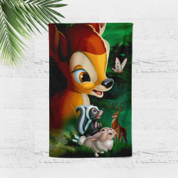 3D детска хавлиена кърпа  Bambi 3D детска хавлиена кърпа  Bambi