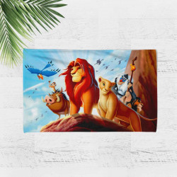 3D детска хавлиена кърпа LION KING