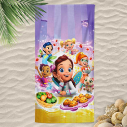 3D Плажна хавлиена кърпа COOKING