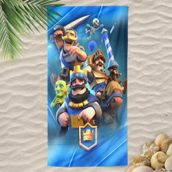 3D Плажна хавлиена кърпа CLASH ROYALE