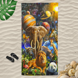 3D детска хавлиена кърпа СЛОН