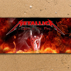 Плажна хавлиена кърпа Metalica Forever