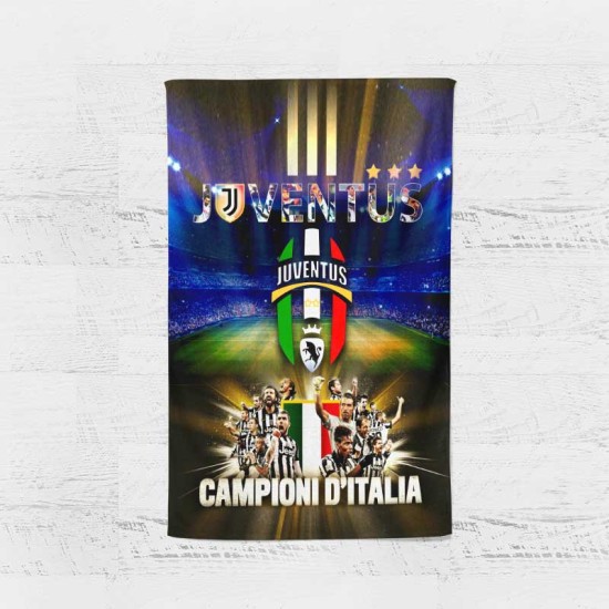Плажна хавлиена кърпа FC Juventus