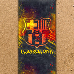 Плажна хавлиена кърпа FC Barcelona