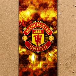 Плажна хавлиена кърпа FC Manchester