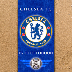 Плажна хавлиена кърпа FC Chelsea Плажна хавлиена кърпа FC Chelsea