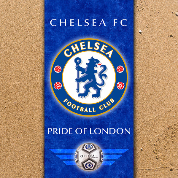Плажна хавлиена кърпа FC Chelsea