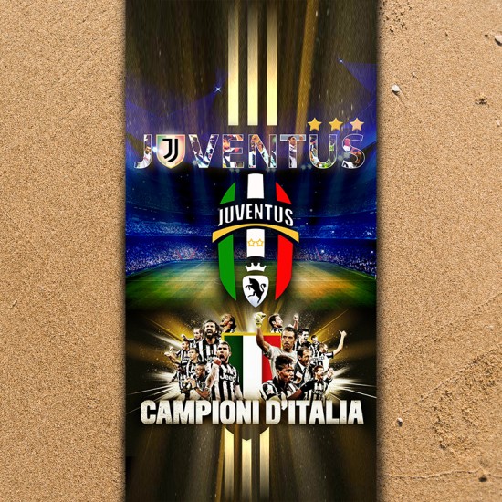 Плажна хавлиена кърпа FC Juventus
