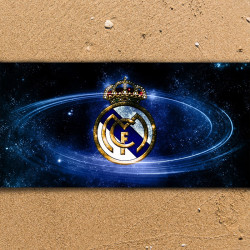 Плажна хавлиена кърпа Real Madrid Space
