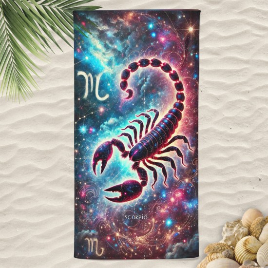3D хавлиена кърпа Zodiac Scorpio 13786