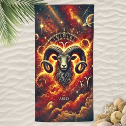 3D хавлиена кърпа Zodiac Aries 13783